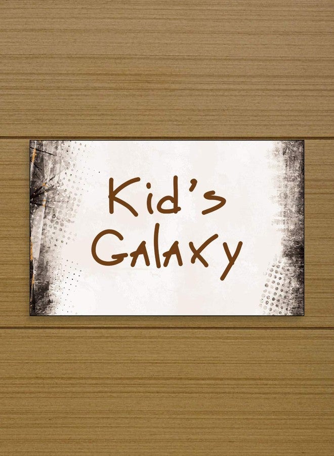 999Store Printed Texture Kids for Children Room Name Plate (MDF_12 X7.5 Inches_Multi) - Image 2