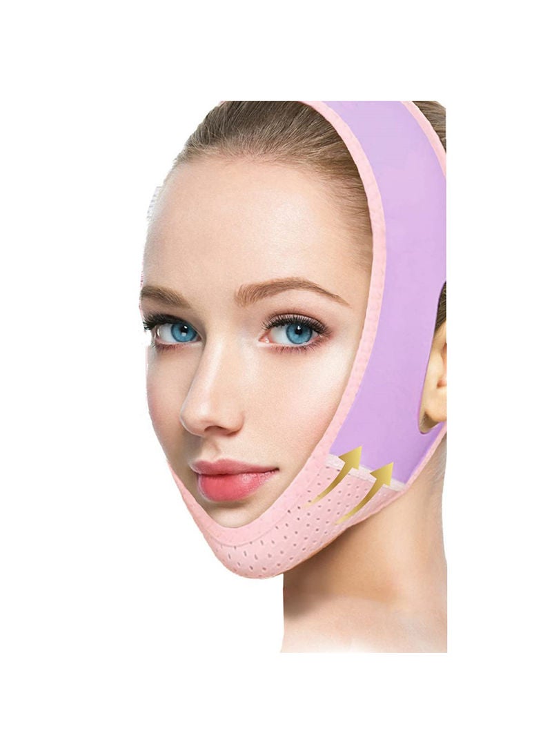 Sharpdo Reusable V Line Lifting Mask, Double Chin Reducer,Chin Strap,Face Belt,Lift And Tighten The Face To Prevent Sagging, Create A V Shaped Face Full Of Vitality - Image 1