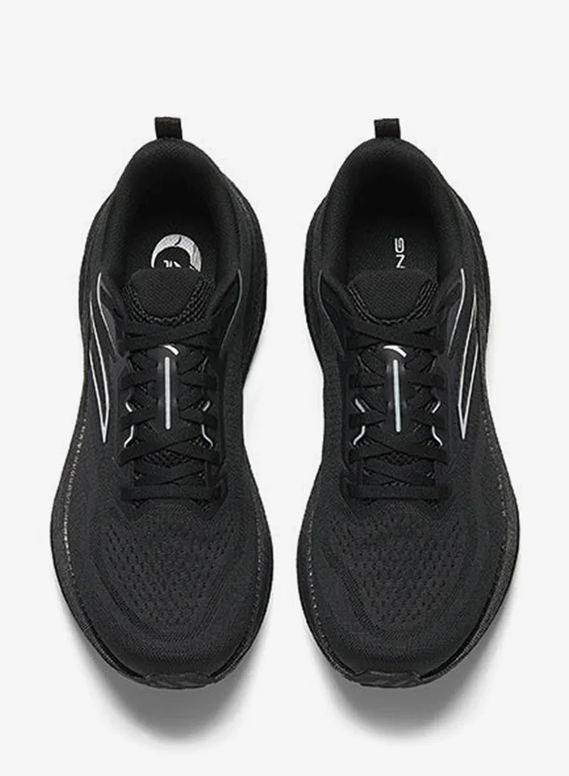Anta Black/Silver Antelope Running Shoes｜ mesh breathable running shoes for 2025 summer new arrival cushioning sports running shoes Black for Men | Best Price UAE