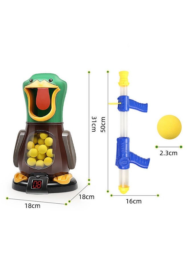 joyzzz Target Shooting Games Toy Guns for Kids,Shooting Game Gifts for3 4 5 6 7 8 9 Year Old Kids,Toy Guns with Air Pump Guns, Party Toys with LCD Score Record, 24 Soft Foam Balls (A) - Image 2