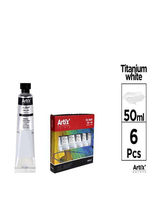 Artix Oil Paint Set - Titanium White 