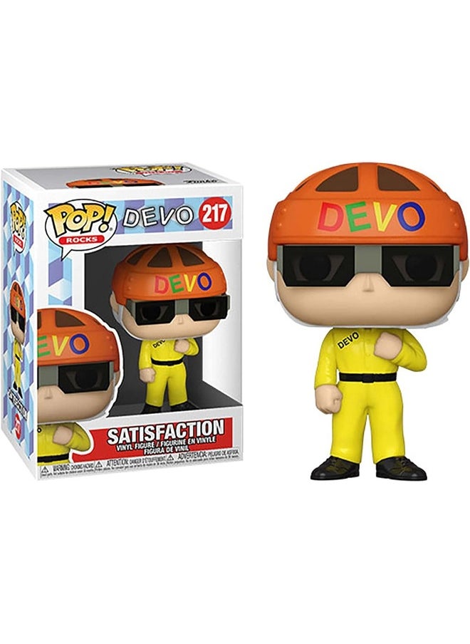 Funko Funko 55791 POP Rocks: Devo - Satisfaction (Yellow Suit)  - Image 1