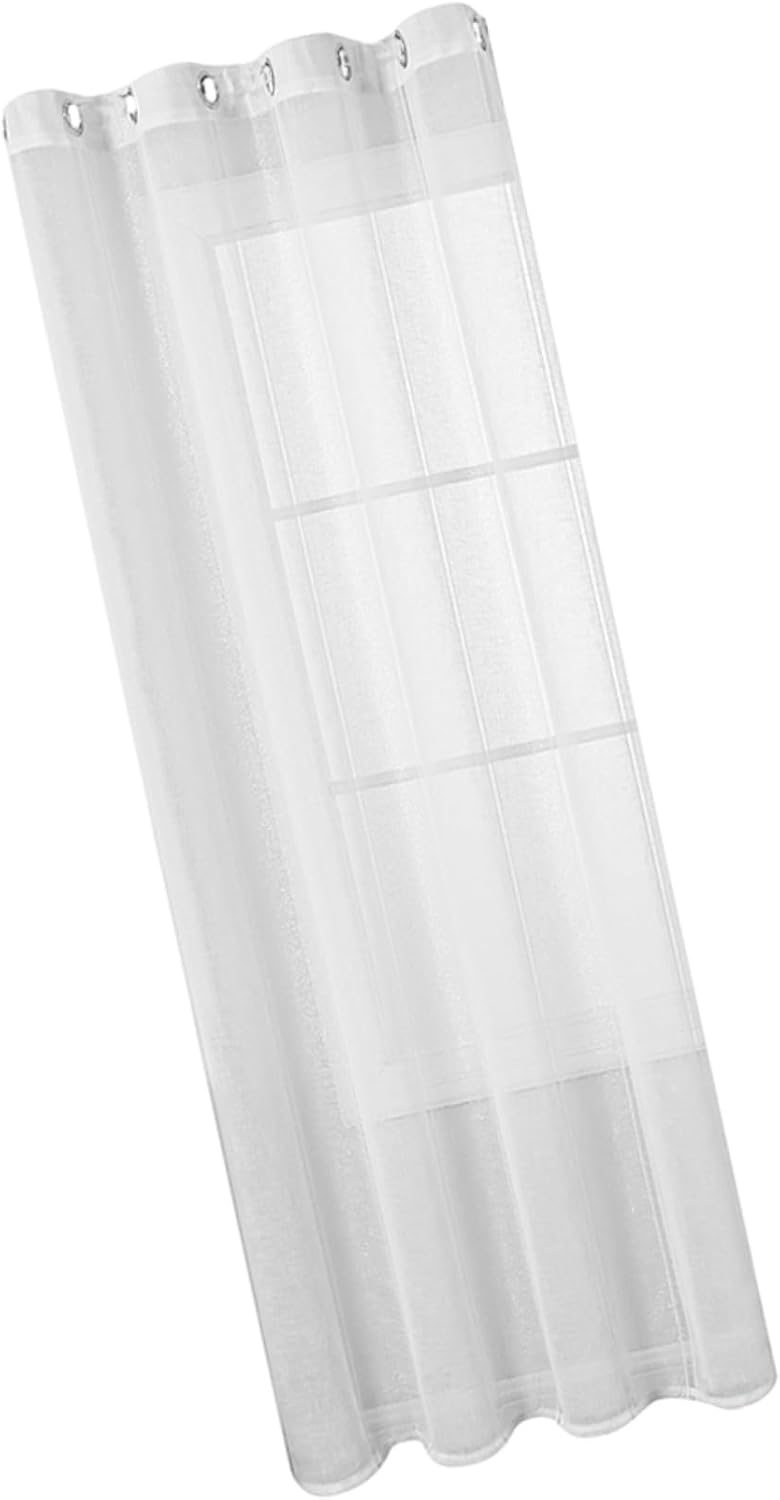 STOBAZA Window Screen Curtain Semi- Drapes for Privacy Elegant Valance for Bedroom Living Room Stylish Home Decor - Image 1