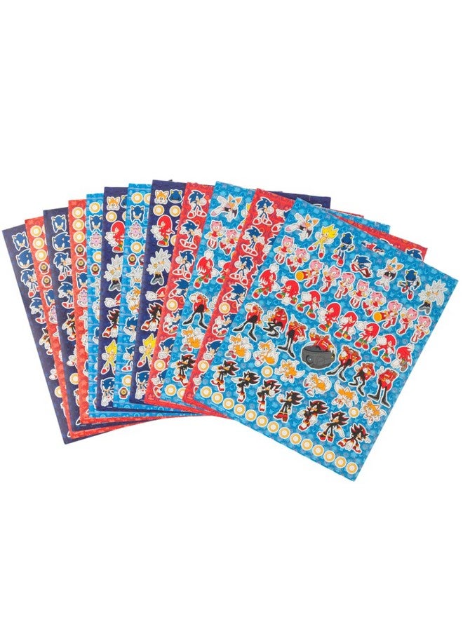 Innovative Designs Sonic The Hedgehog Stickers For Kids, 14 Sheet Sonic Sticker Book Set Including Puffy Stickers, 1200+ Stickers - Image 3