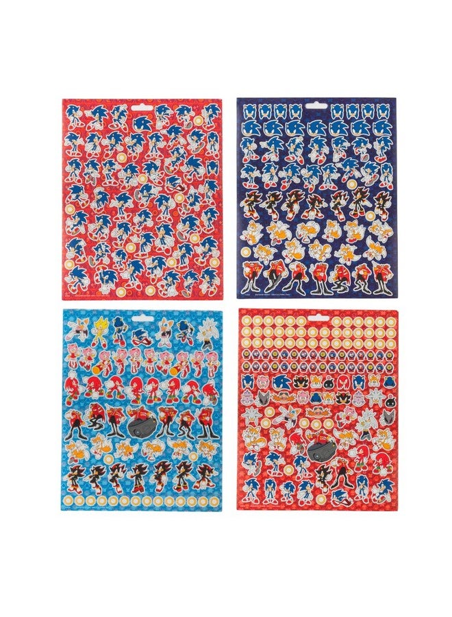 Innovative Designs Sonic The Hedgehog Stickers For Kids, 14 Sheet Sonic Sticker Book Set Including Puffy Stickers, 1200+ Stickers - Image 4
