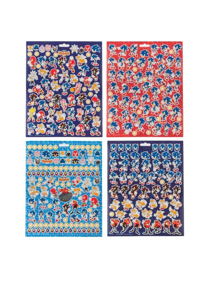 Innovative Designs Sonic The Hedgehog Stickers For Kids, 14 Sheet Sonic Sticker Book Set Including Puffy Stickers, 1200+ Stickers - Image 5