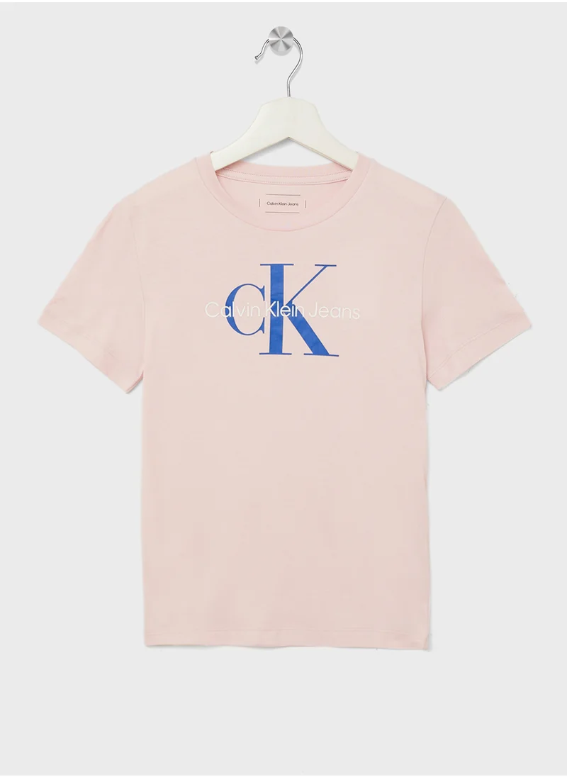 Calvin Klein Jeans Youth Graphic Logo T-Shirt