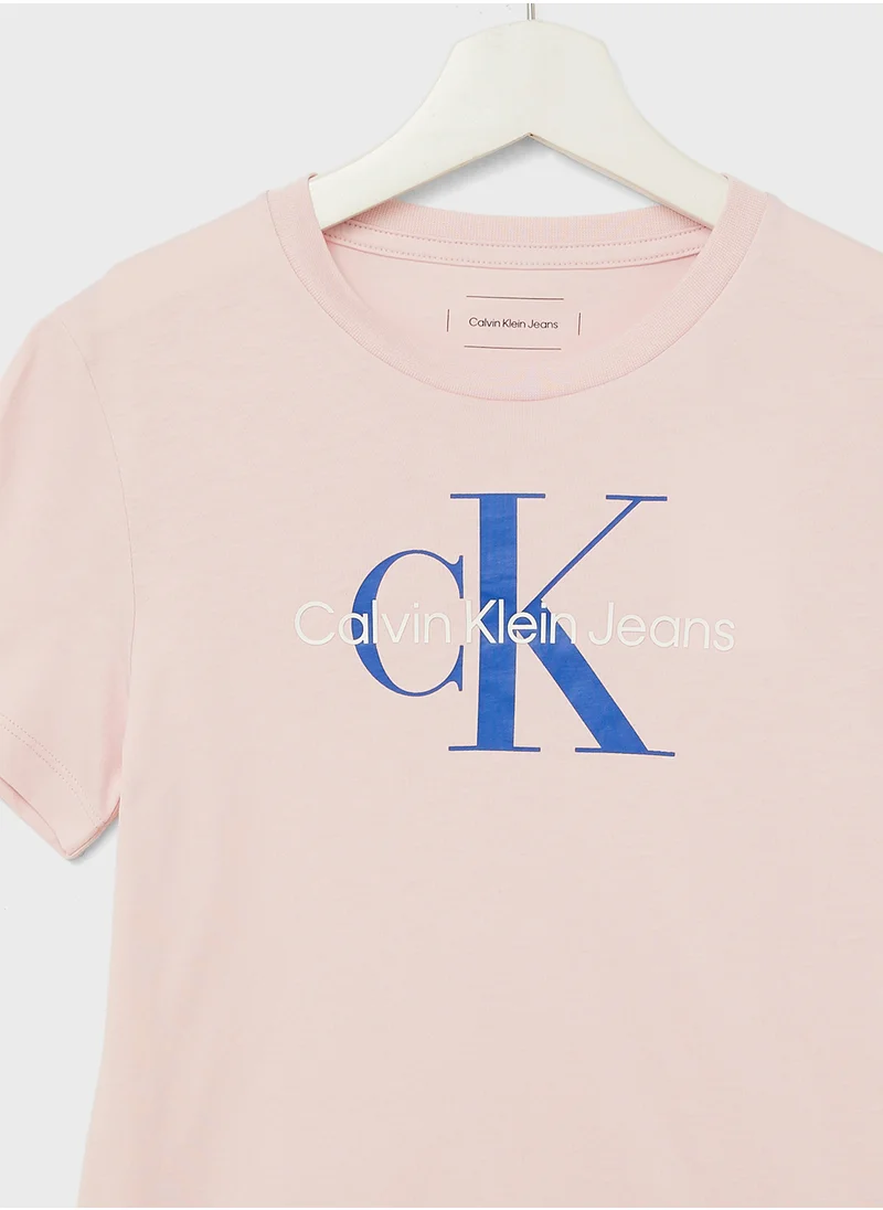 Calvin Klein Jeans Youth Graphic Logo T-Shirt