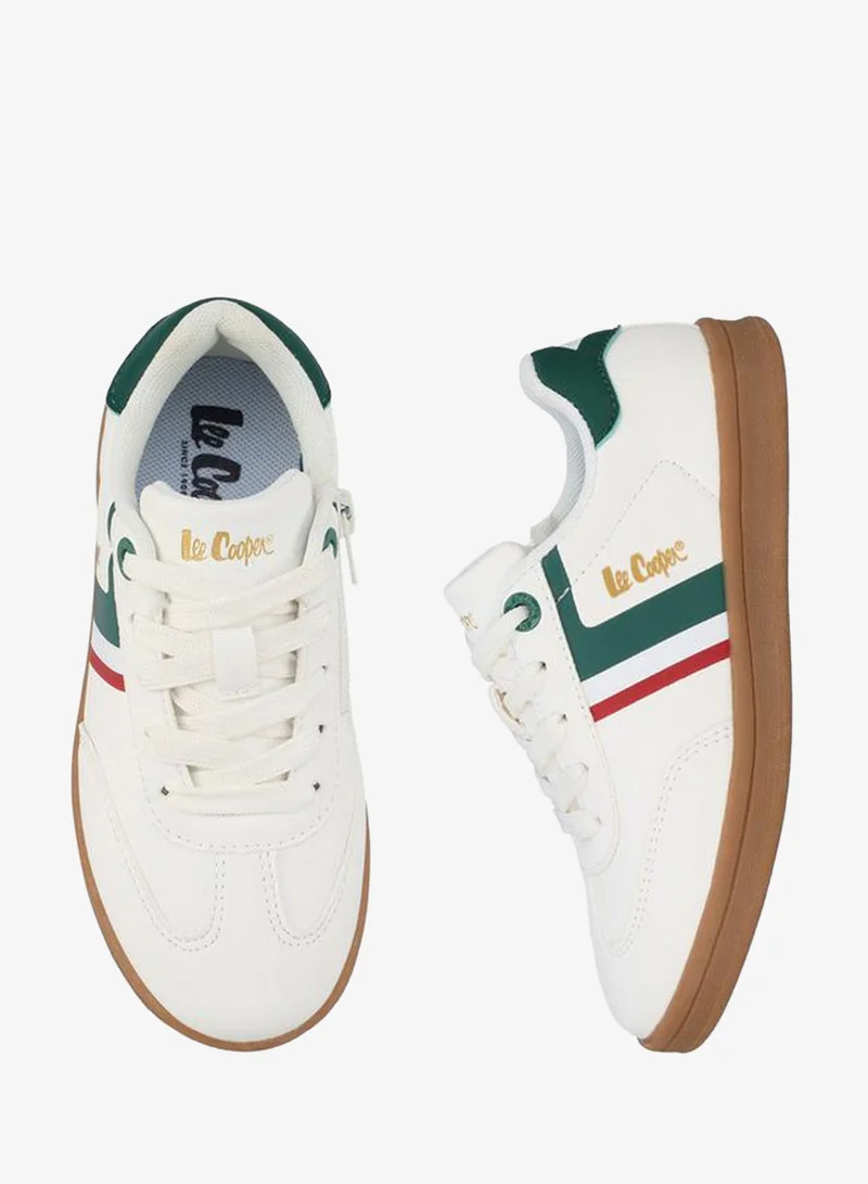 لي كوبر Boys Lace-Up Ankle Sneakers