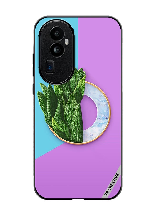 VR CREATIVE Protective Case Cover For Oppo Reno 10 Pro Plus Flower Design Multicolour - Image 1
