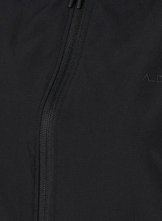 Splash Active BLACK Elasticated Hem Hooded Jacket for Women | Best Price UAE