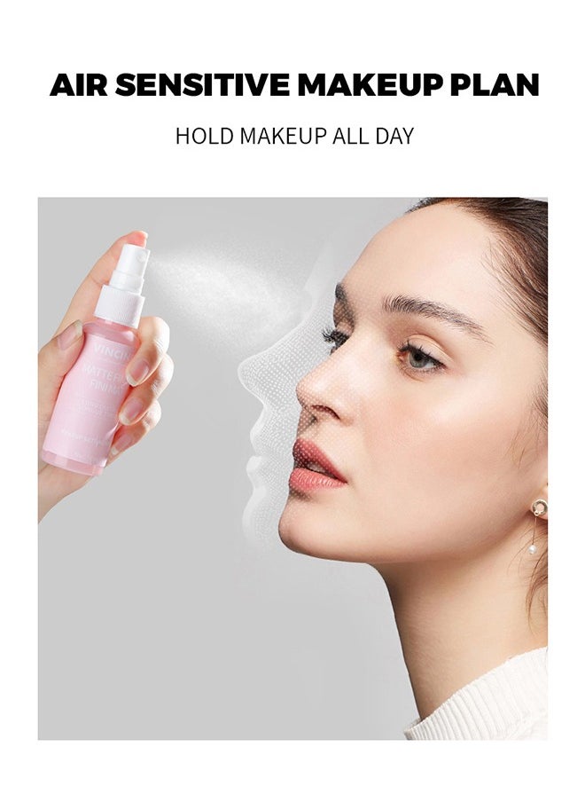 VINCINER - Make Setting Spray-12 Hr Make up fixer Spray - Keeps Face Makeup From Melting And Fading - Mattifying, Blurring And Oil Absorbing Face Spray - Transfer - Proof And Mask Friendly 50ml - Image 1