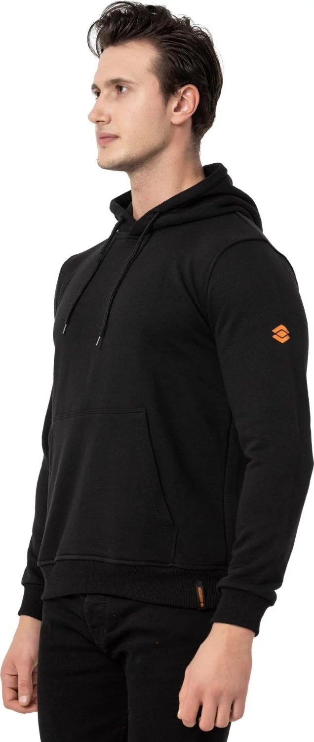 Scooter  Black Men's Hooded Basic Sweatshirt M1518TS