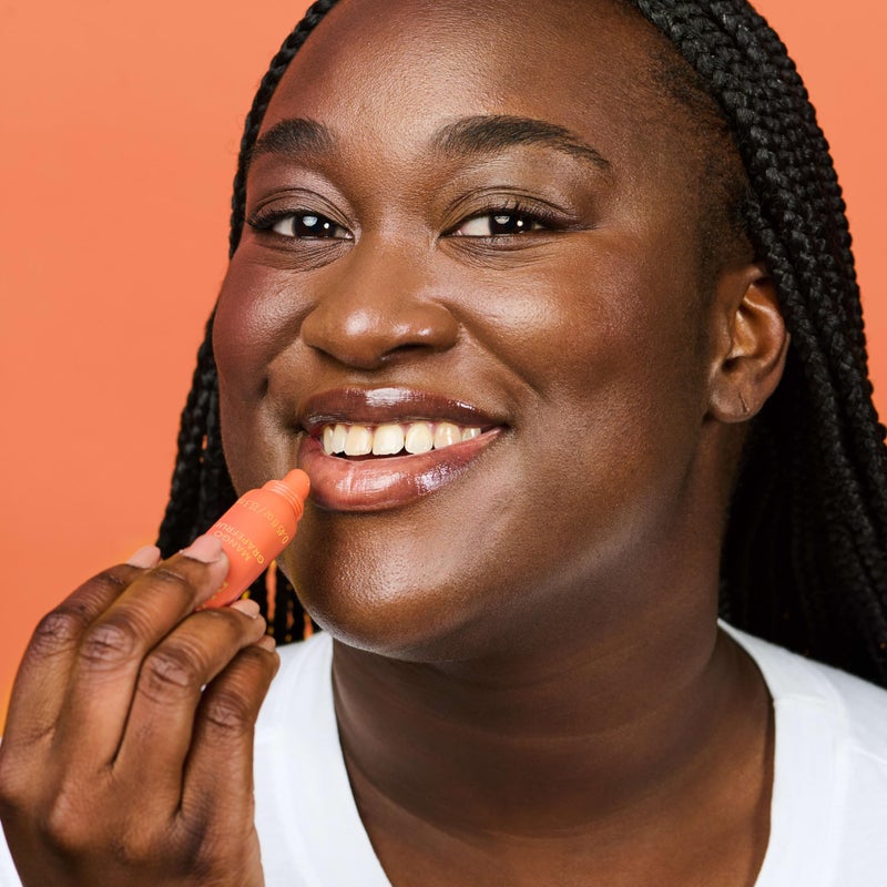 Burt's Bees Burtâ€™s Bees Mango Grapefruit Lip Jelly Balm, With Hyaluronic Acid and Squalane Moisturizer To Instantly Hydrate Lips, Lip Gloss With Responsibly Sourced Beeswax, Tint-Free, Lip Treatment, 0.45 oz. - Image 4