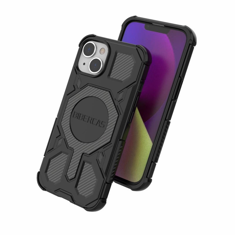 BIBERCAS For Iphone 13 / 14 Real Color Series Magsafe Shockproof Phone Case(Pink) - Image 5