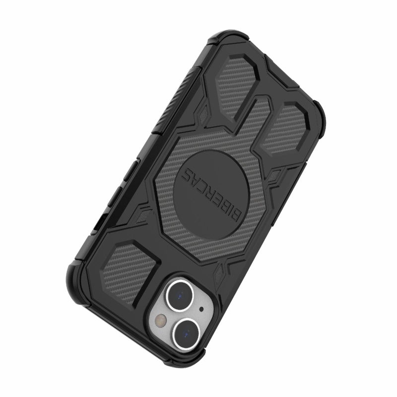 BIBERCAS For Iphone 13 / 14 Real Color Series Magsafe Shockproof Phone Case(Pink) - Image 3