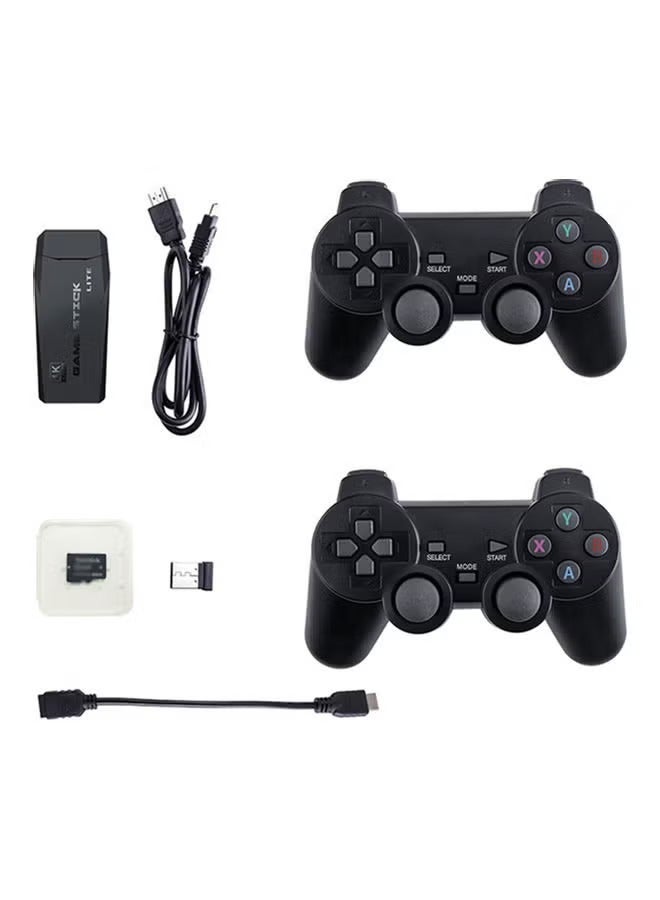 Game Console 4K HD Video Game Console 2.4G Dual Wireless Controller, Classic 64GB Retro TV Game Console 10000 Game Stick - Image 4