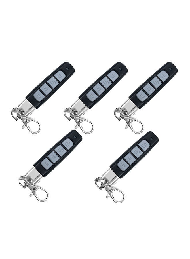 NIBEMINENT 5-Piece Door Alarm Remote Controller Grey 6.6x1.5centimeter - Image 1