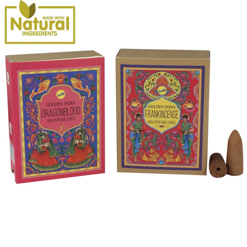 Sree Vani Backflow Dhoop Cone Pack of 12 Different fragrances Box Each Contains 10 pcs (Total 120 Cones) for Backflow Burner - Image 3
