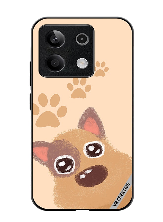 VR CREATIVE Protective Case Cover For Xiaomi Poco X6 Cute Doggie Design Multicolour - Image 1