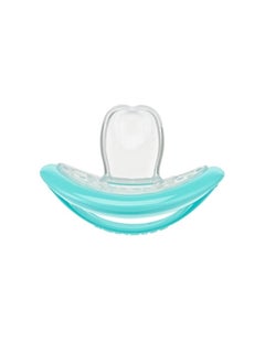 Curaprox Baby Pacifier. Turquoise Pacifier with storage box, size 0; 3 to 7kg or 0-7 months, Pacifier, Soother, Turquoise, 1 pc.