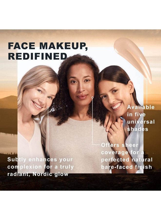 Lumene Invisible Illumination Instant Glow Beauty Serum Natural Finish Skin Brightening Face Serum Hydrating Foundation Tinted Serum With Pearlescent Pigments For Glowing Skin Light (30Ml) - Image 5