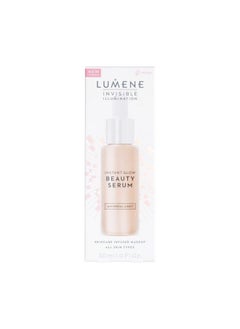 Lumene Invisible Illumination Instant Glow Beauty Serum Natural Finish Skin Brightening Face Serum Hydrating Foundation Tinted Serum With Pearlescent Pigments For Glowing Skin Light (30Ml)  - Image 3