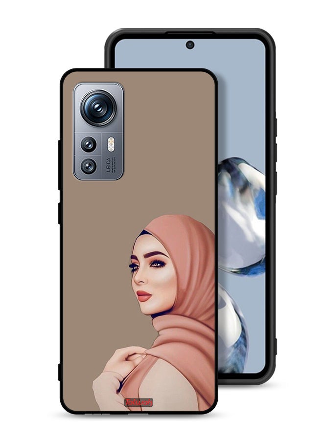 Tolwak Xiaomi 12S Protective Case Cover Beautiful Hijab Girl - Image 1