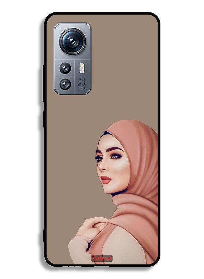 Tolwak Xiaomi 12S Protective Case Cover Beautiful Hijab Girl - Image 2