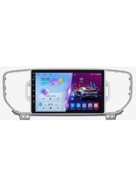 2016-2018 Kia Sportage's screen Screen This modern, high-tech screen adds comfort and distinction to your driving experience. It allows you to view your trip information clearly and in high definition, and provides an easy way to communicate with the world around you. This screen features superior performance and innovative technology, making it an ideal choice for those looking to enhance their driving experience.
