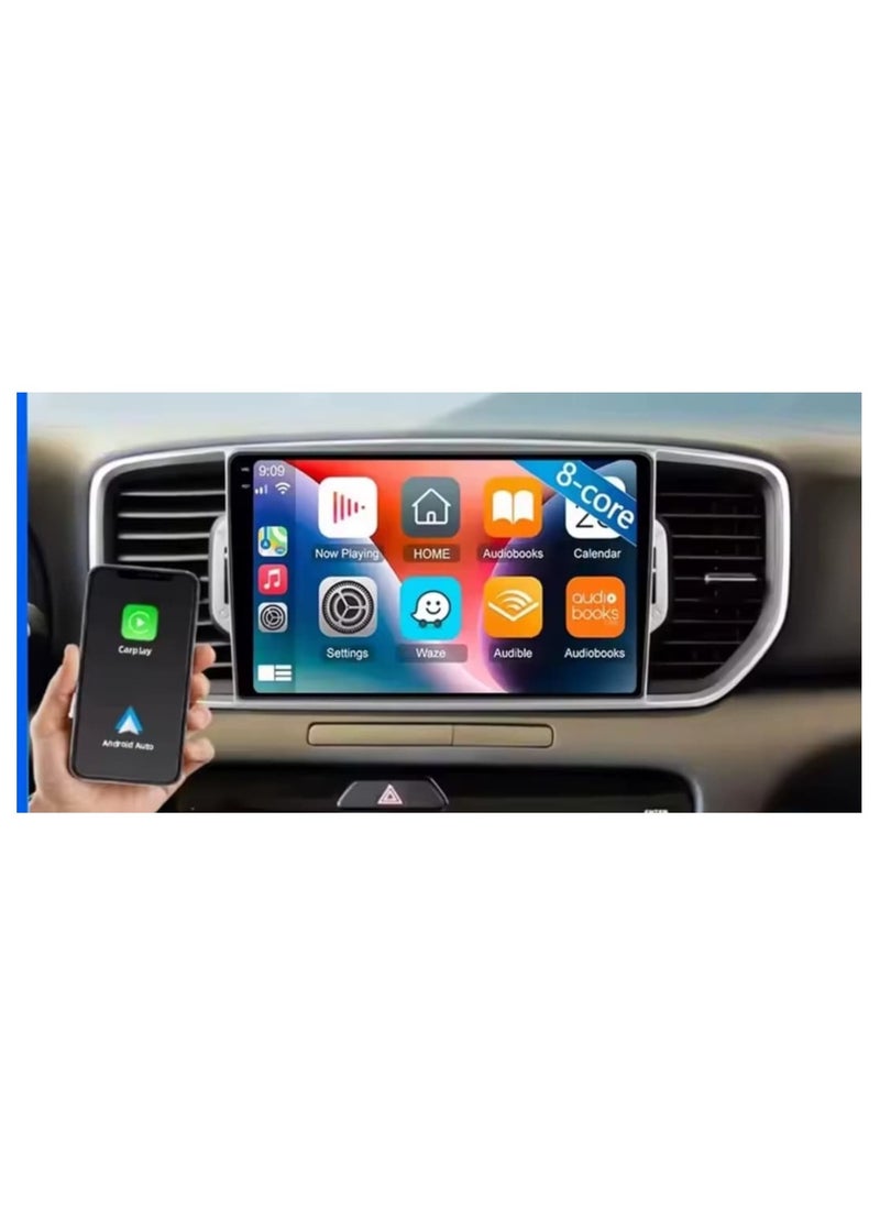 2016-2018 Kia Sportage's screen Screen This modern, high-tech screen adds comfort and distinction to your driving experience. It allows you to view your trip information clearly and in high definition, and provides an easy way to communicate with the world around you. This screen features superior performance and innovative technology, making it an ideal choice for those looking to enhance their driving experience.