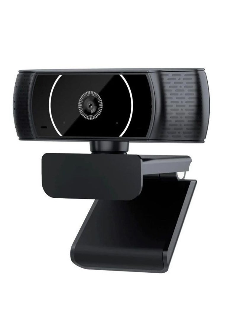 Digital Webcam with High Definition,  Built-in Microphone, USB Camera, Auto Light Correction, Clip/Stand, Plug and Use - Image 2