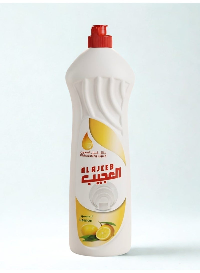 Ajeeb DISH WASHING LIQUID LEMON 1 LTR - Image 2
