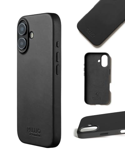 Mujjo Leather Case for iPhone 17 MagSafe Compatible Black - Image 3