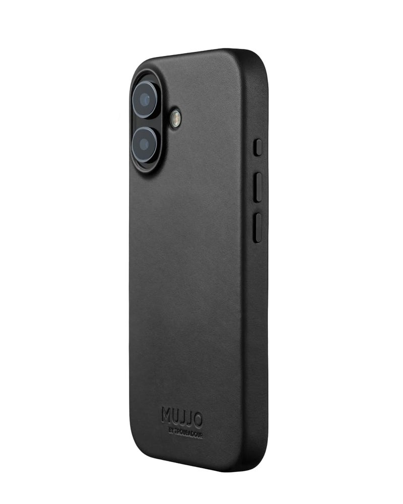 Mujjo Leather Case for iPhone 17 MagSafe Compatible Black - Image 2