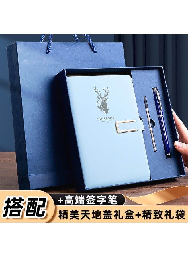 Amari A5 Notebook Business Office Work Meeting Recording Book Simple Buckle Thickened Notepad Printable Logo - Image 1