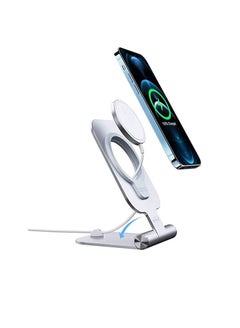 Generic Stand for MagSafe Charger Stand Adjustable, Aluminum Phone Stand Holder Foldable for Magsafe Wireless Charger for iPhone 14 13 12 Pro/Pro Max/Mini/14 Plus (Not Included Mag-Safe)  - Image 1