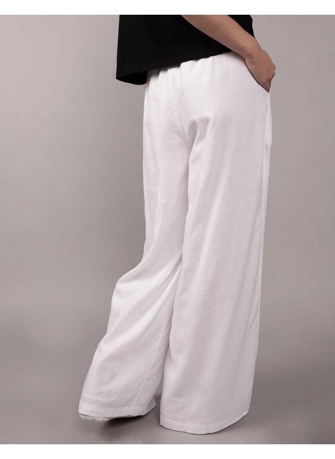 American Eagle - AE Linen-Blend Pull-On Pant - Image 1