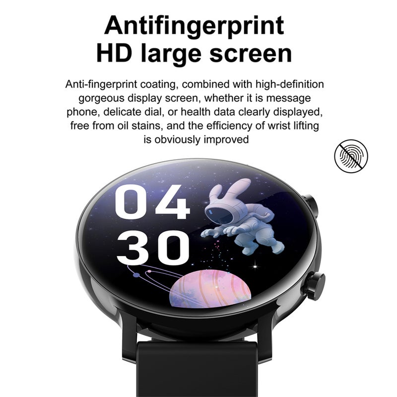 HW36 1.28 Inches Smartwatch IP67 Waterproof Sports Watch BT5.0 Intelligent Watch Fitness Tracker Multifunctional Watch Compatible with Android5.0/ iOS9.0 - Image 3