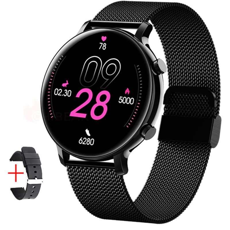 HW36 1.28 Inches Smartwatch IP67 Waterproof Sports Watch BT5.0 Intelligent Watch Fitness Tracker Multifunctional Watch Compatible with Android5.0/ iOS9.0 - Image 1