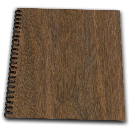 3dRose db_41630_1 Teak Wood Drawing Book, 8 by 8" - Image 2