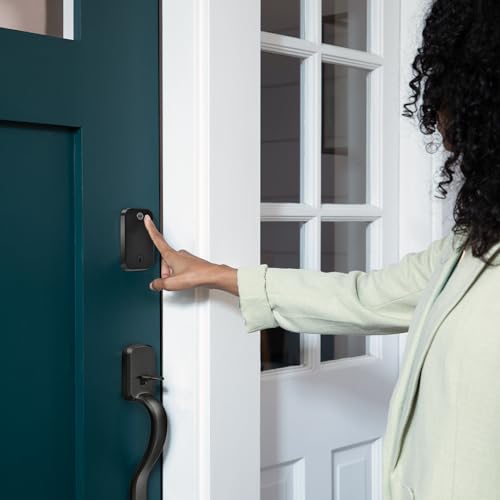 Yale Security Yale Assure Lock 2 Touch Deadbolt, Black Suede Key-Free Smart Entry Door Lock with Wi-Fi Connected Touchscreen Keypad and Fingerprint Scanner for Code Entry and Remote Access, YRD450-F-WF1-BSP - Image 2