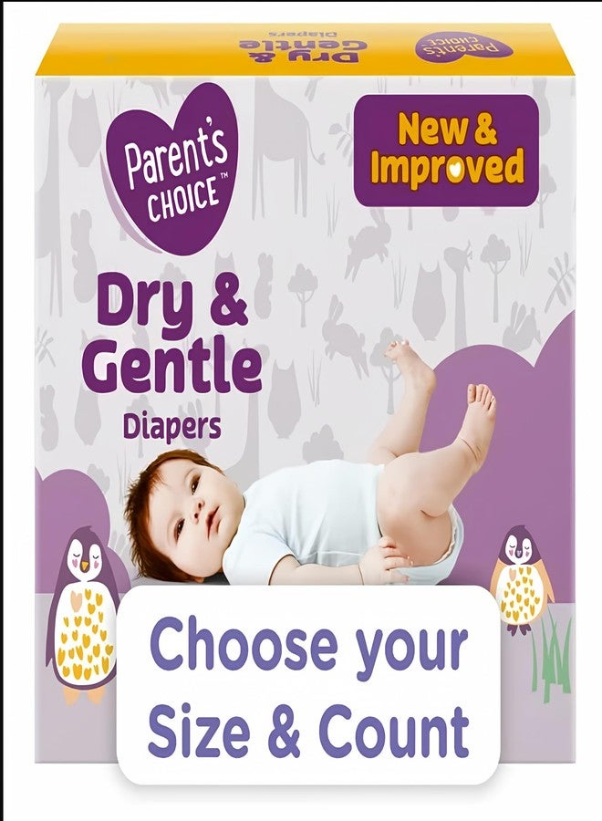 Parent's Choice Dry & Gentle Diapers Size 1