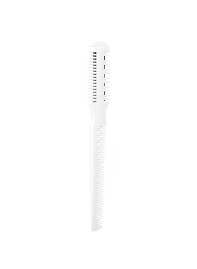 Shanrya Pet Hair Trimmer Comb, Pet Hair Cutting Comb, Pet Split End Trimmer, Pet Hair Cutting Tools, Grooming Razor Thinning Dog Cat Floating Hair Remover with 5 Blades - Image 5