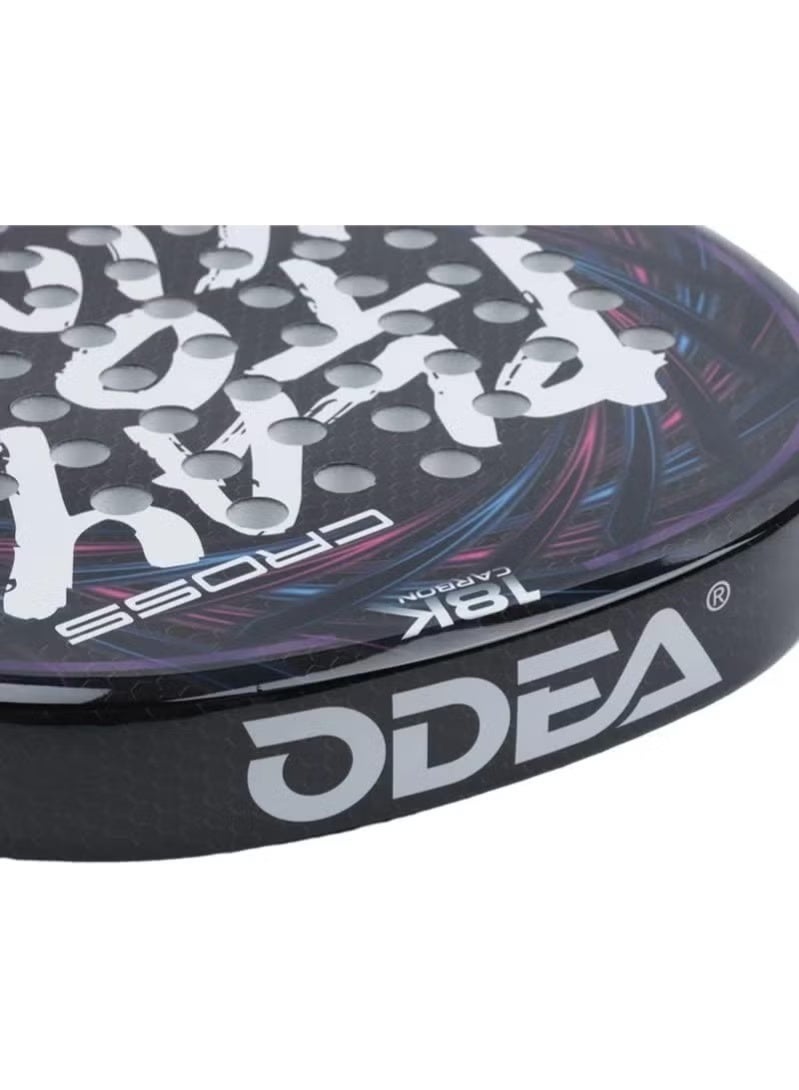 أوديا مضرب بادل أوديا كروس برو سيريز 18K من الكربون مع قلب ناعم EVA - Image 4