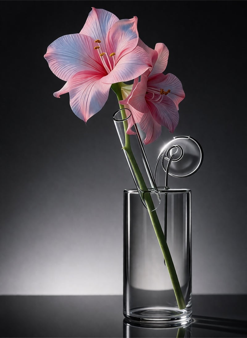 Modern Decorative Glass Vase – Elegant Minimalist Accent