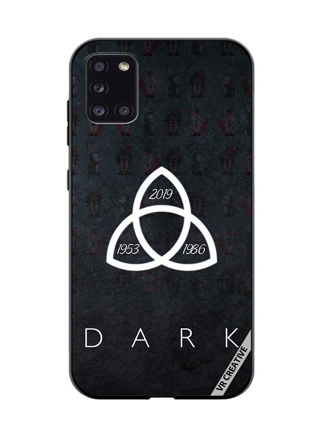 VR CREATIVE Protective Case Cover For Samsung Galaxy A31 Dark Design Multicolour - Image 1