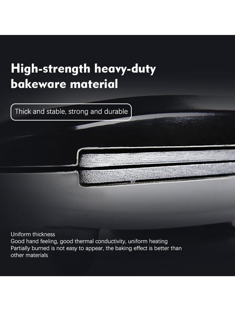 آر إيه أف ماكينة صنع الوافل للتدفئة المنزلية على الوجهين، ماكينة الإفطار متعددة الوظائف، ماكينة الخبز - Image 5