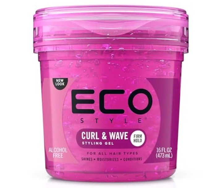 Professional styling gel for curly hair