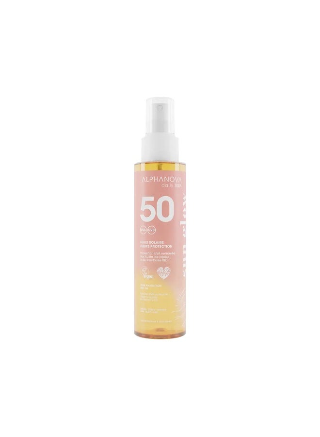 Alphanova Sun Glow Sun Oil SPF50 125 ml - Image 1